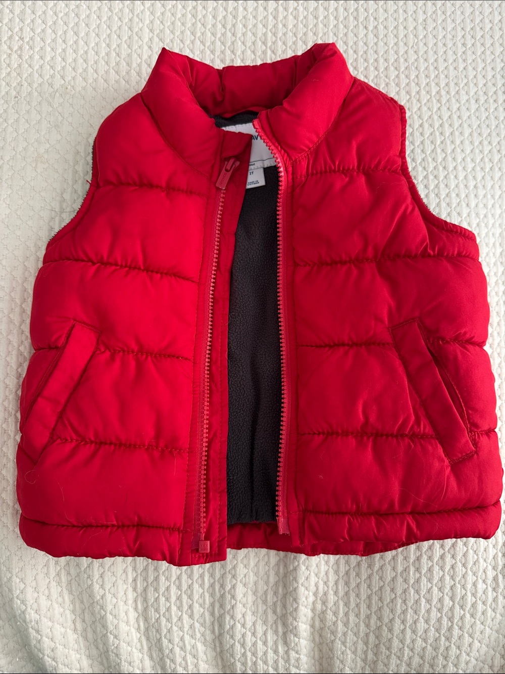 Old Navy Red Puffer Vest for Kids